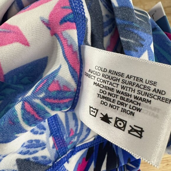 Coolibar Hightide Long Sleeve Swim Shirt 3X Leaf Print Colorful NWT TP-3461 - Picture 11 of 11